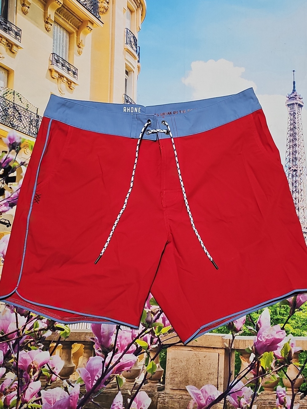 Rhone Red Board Shorts Size 36